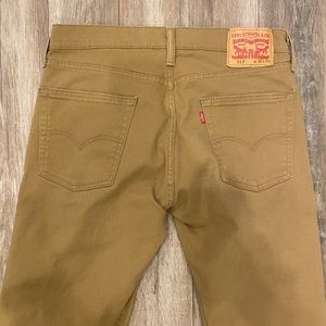Men's Levi's 513 Jeans Tan